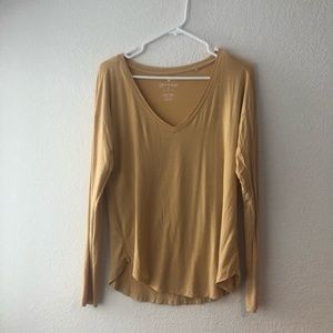 Yellow Long Sleeve Tee